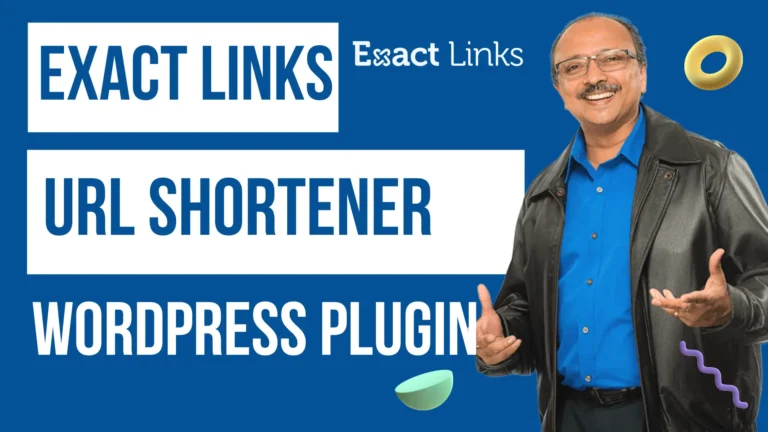Thumbnail image of Exact Links Review - URL Shortner WordPress Plugin